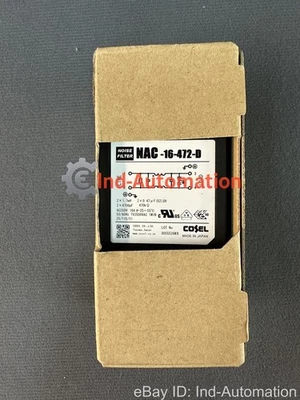 NEW IN BOX COSEL NAC-16-472-D NOISE FILTER - Image 1 of 4