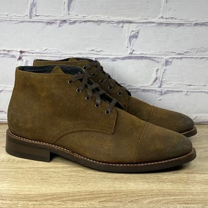 Thursday Cadet braun Wildleder Leder Schnürstiefel Herren Größe 11,5 Kappe Zehe Knöchel - Bild 1 von 8