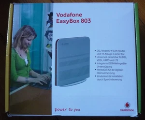 Vodafone DSL Easybox 803 A mit Handbuch auf CD, gebraucht - Bild 1 von 2