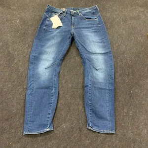 G-STAR RAW Arc 3D Low Boyfriend Jeans Women's Size 29/30 Medium Aged - Picture 1 of 8