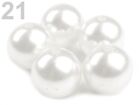 5 oder 20 Wachsperlen Perlen 20mm  Ketten Streudeko Hochzeit Kommunion Tischdek0