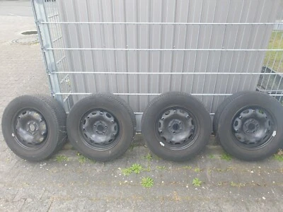 VW Polo 4 Sommerreifen 175/70 R14 84T mit Original Stahlfelgen 5J14 ET 35 - Bild 1 von 3