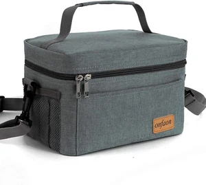 Lunch Bag for Men/Women, Insulated Reusable Lunch Box Leakproof Cooler Tote B... - Picture 1 of 12