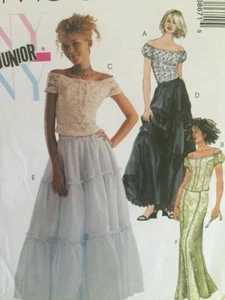 McCalls Sewing Pattern 3867 Girls Childs Lined Top Skirts Size 3/4-9/10 Uncut - Picture 1 of 3