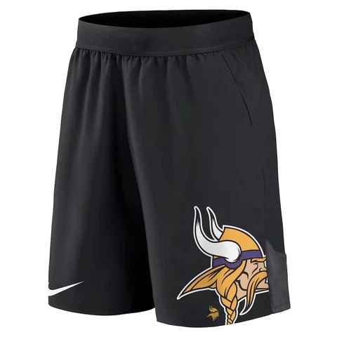 Minnesota Vikings Nike Stretch Performance Shorts Men's NFL Training Dri-FIT New Cover