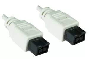 DINIC FireWire 800 Kabel 9 polig Stecker auf Stecker, Anschlusskabel IEEE 1394b - Bild 1 von 2