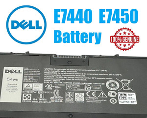 OEM Dell Latitude E7440 E7450 Laptop Battery 54Wh 6 Cell 7.4 V G95J5 3RNFD CJW7D