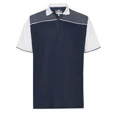 Sporte Leisure Mens Rise Short Sleeve Polo BA Logo - Navy