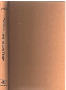 Voltaire's Essay on Epic Poetry: A Study & an edition-Phaeton Press-1970-As New! - Picture 1 of 1