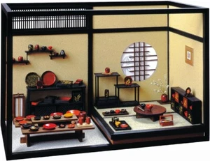 Pleco Creative Rakuza Series Lacquerware Creat Miniature kit 1/12 Japan New F/S - Picture 1 of 3