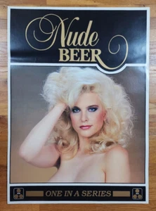 Vintage Nude Beer Poster. 17-1/2" x 24" One In A Series. Free Shipping - Picture 1 of 3