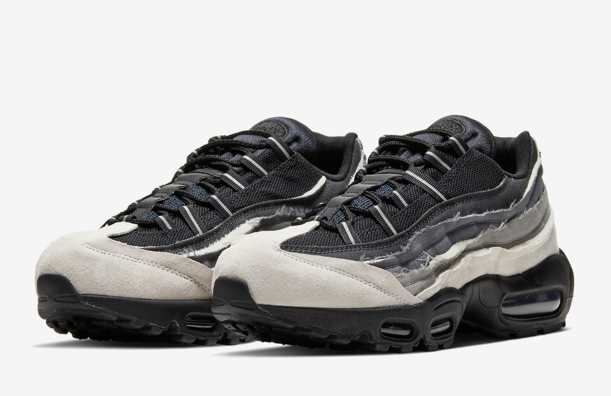 Nike Comme des Garçons x Air Max 95 Black for Sale