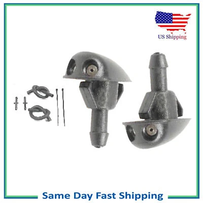 Juego de pulverizador de boquilla de lavado de parabrisas de ventana JET para Honda Accord Civic Prelude Foto 1 de 4