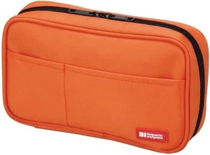 LIHIT LAB Stifteetui Buch Typ Orange A7551-4 - Bild 1 von 4