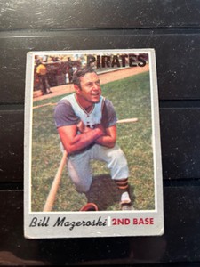 Bill Mazeroski Pirates Topps Baseball Card #440 1970
