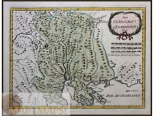 Macedonia Greece Antique Map Macedonien Von Reilly 1791