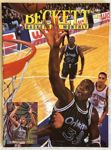 Beckett Basketball Magazine April 1995 Shaqille O'Neal Orlando Magic Lakers - Picture 1 of 2