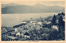 Orta San Giulio, Novara - Panorama - Viaggiata 1932 - NO389