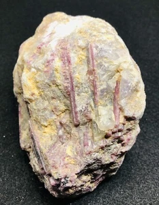 Pink Tourmaline rough 1458g 150x100x80mm matrix cluster - Picture 1 of 9