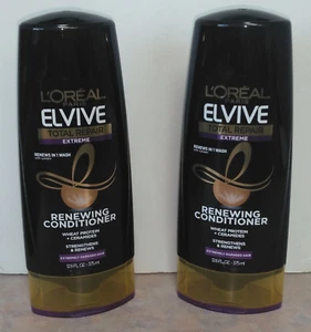L'Oreal Elvive Total Repair Renewing Conditioner Damaged Hair 12.6 Fl. Oz ~2 Pac - Picture 1 of 3
