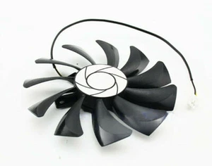 Cooler Fan For MSI RX 560 GTX 1050 GTX 1050Ti AERO ITX HA9010H12SF-Z 85mm - Photo 1/4