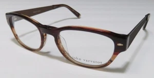 JOHN VARVATOS V355 EYEGLASSES NEW DEMO REDWOOD JAPAN 51/18/140 EYEWEAR sunglass - Picture 1 of 2