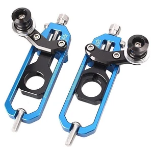 Pair Chain Tensioners Tugs Tension Adjuster for Kawasaki Ninja ZX10R 2011-15 po - Picture 1 of 8