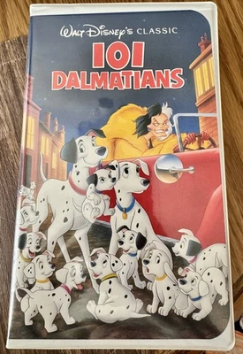 Disney 101 Dalmatians Black Diamond Classic VHS EUC - Image 1 of 4