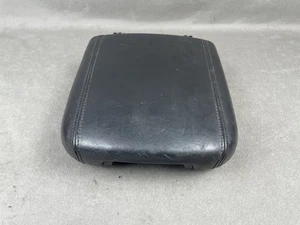 Hyundai Equus 2011-2013 consola central delantera cuero negro tapa reposabrazos OEM - Imagen 1 de 17
