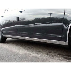4p Luxury FX Chrome 2 3/8' Lower Rocker Molding Trim fit for 08-12 Chevy Malibu - Picture 1 of 4