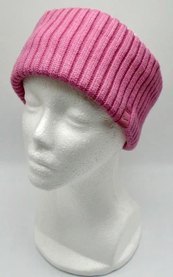 Nike Knit Wide Headband Adult Desert Berry/Vast Grey/Silver - Image 1 of 4