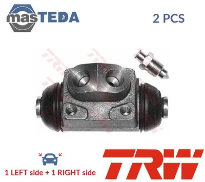 BWC189 DRUM WHEEL BRAKE CYLINDER PAIR REAR TRW 2PCS FOR MAZDA 121 III - Image 1 of 4