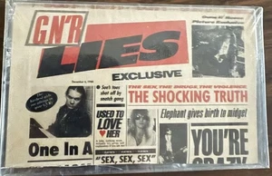 Guns N Roses SEALED Cassette Lies Lies Lies New Vintage Gnr CLASSIC ROCK - Picture 1 of 4