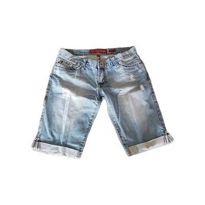 Hot Kiss Denim Jean Shorts Size 9 32x12 - Image 1 of 4