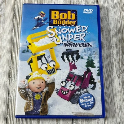 Bob the Builder Snowed Under DVD 2004 Kids Animation Winter Games Foto 1 de 2