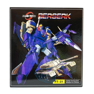 Fanstoys FT-21 FT21 Blitzwing Berserk MP Triple Changers Warrior Action Figure - Image 1 of 4