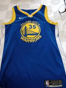 NBA Nike Golden State Warriors Weste 35 Kevin Durant Official Merchandise Blau - Bild 1 von 6