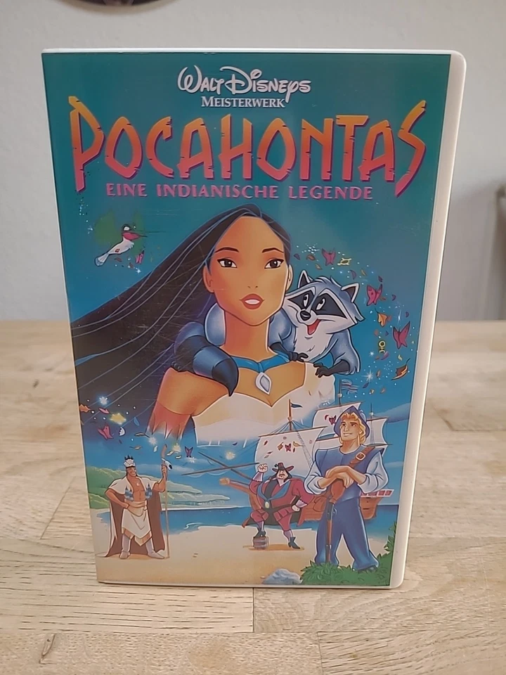 Walt  Disney Video Originale Cassette Pocahontas Eine Indianische Legende  (2) - Bild 1 von 3