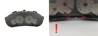 Tacho Kombiinstrument Peugeot 206 9648837180 3071 - Bild 1 von 4