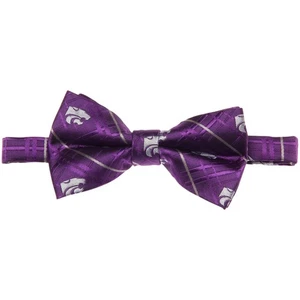 Men's Purple Kansas State Wildcats Oxford Bow Tie - Picture 1 of 2
