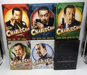 Charlie Chan Complete DVD Collection Volume 1,2,3,4,5 Plus Chanthology Rare OOP - Picture 1 of 11