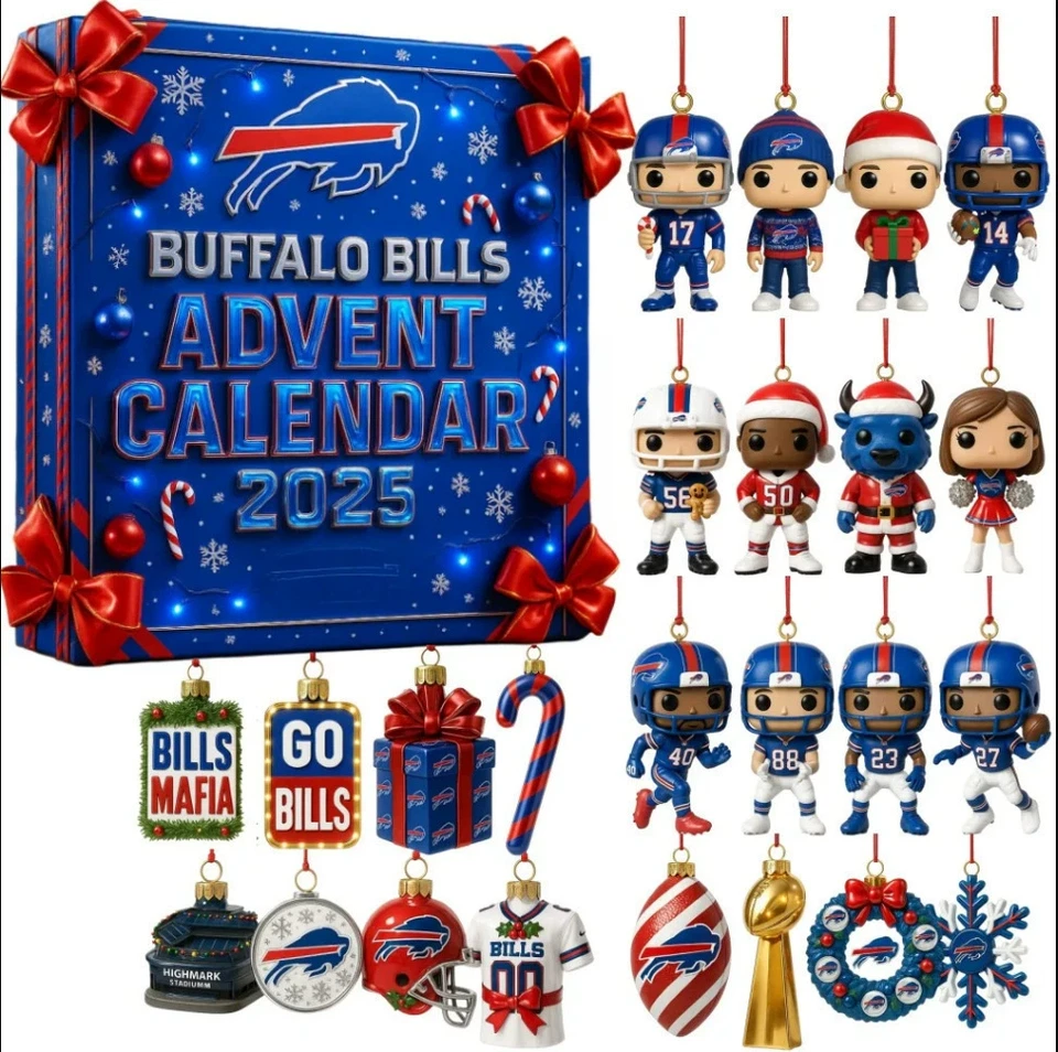 2025 Horror Characters Countdown: Buffalo Bills Blind Box - Image 1 of 1