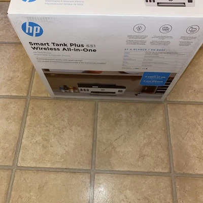 HP Smart Tank Plus 651 Wireless All-in-One InkJet Printer, Color Mobile Print, - Image 1 of 4