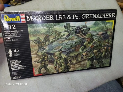 Kit de soldados granaderos Revell German Marder 1A3 y Pz 1/72 #03165 Foto 1 de 2