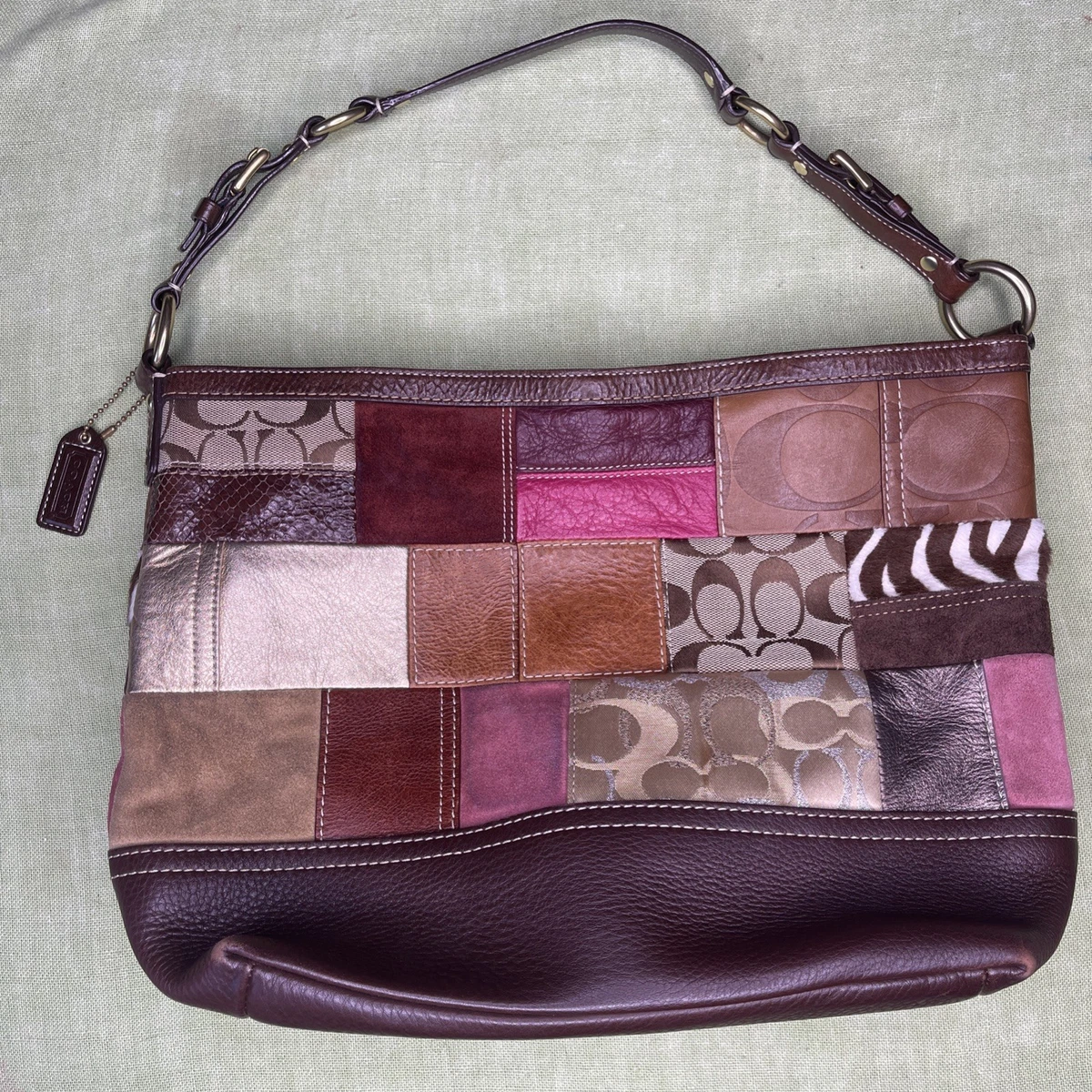 Coach Patchwork Shoulder Bags for Women for sale | eBay