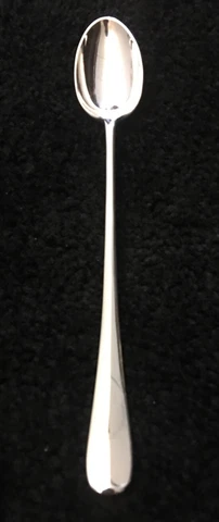 Worcester Silver co. EPNS A1 7 3/8” Queen Anne Pattern, Iced Tea Spoons Set Of 6 Cover