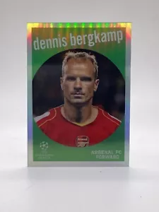 TOPPS UCC CHROME 2022/23 1959 TOPPS DENNIS BERGKAMP ARSENAL - Picture 1 of 2