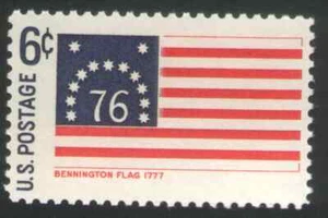 US. 1348. 6c. Bandiera storica di Bennington, 1777. MNH. 1968 - Foto 1 di 1