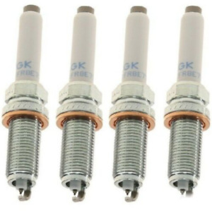 Set of 4  Spark Plugs NGK Laser Iridium Resistor SILZKFR8E7S/90654