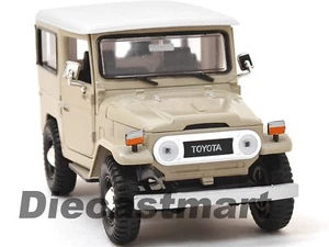 TOYOTA FJ40 FJ 40 LAND CRUISER BEIGE 1:24 COCHE MODELO DIECAST DE MOTORMAX 79323 - Imagen 1 de 9